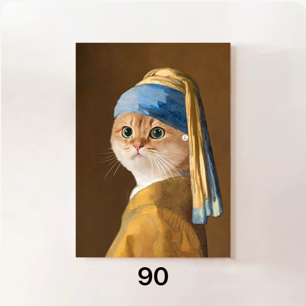 Custom Pet Portrait Canvas
