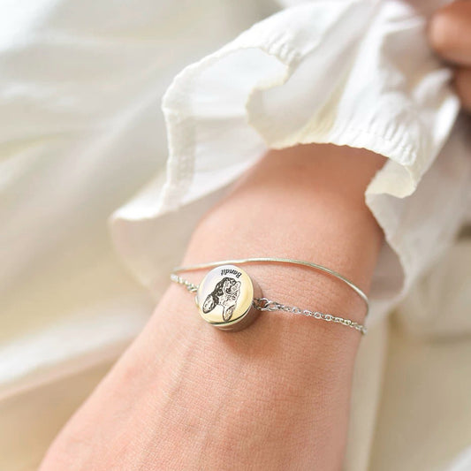 Custom Pet Portrait Bracelet