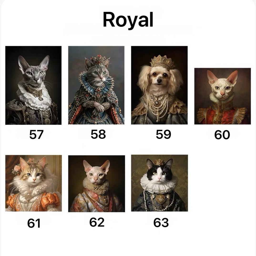 Custom Pet Portrait Canvas